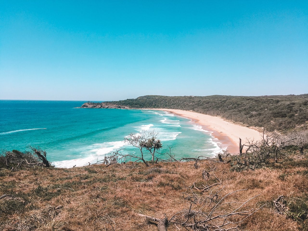 Alexandria Beach in Queensland, Australia