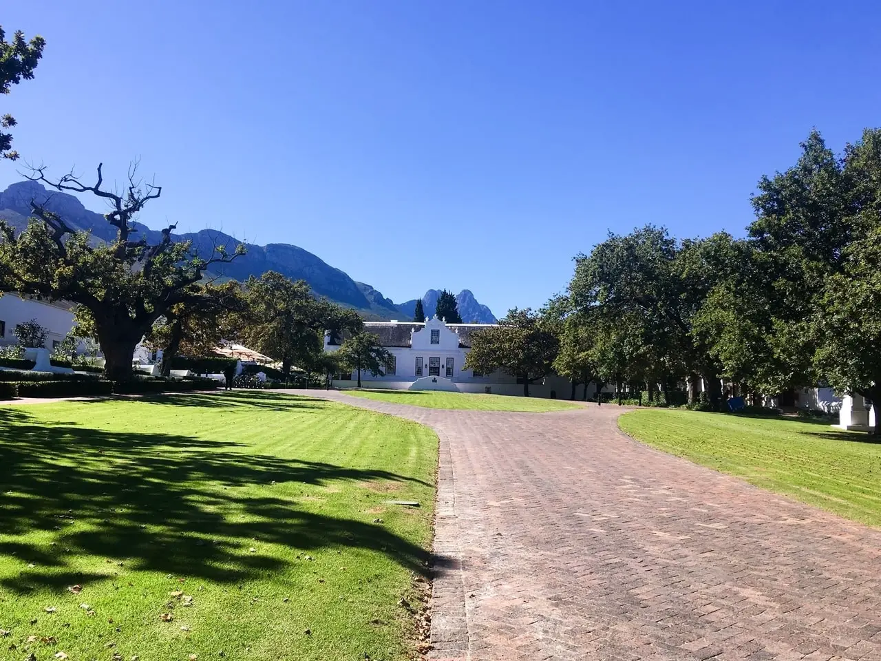 Lanzerac Wine Estate is a popular stop on Stellenbosch Wine Tours