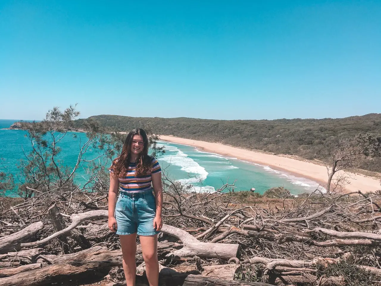 Hiking and visiting beaches in Noosa National Park