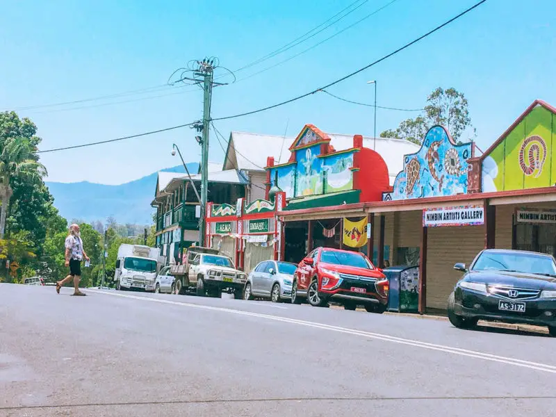 Nimbin in New South Wales Australia