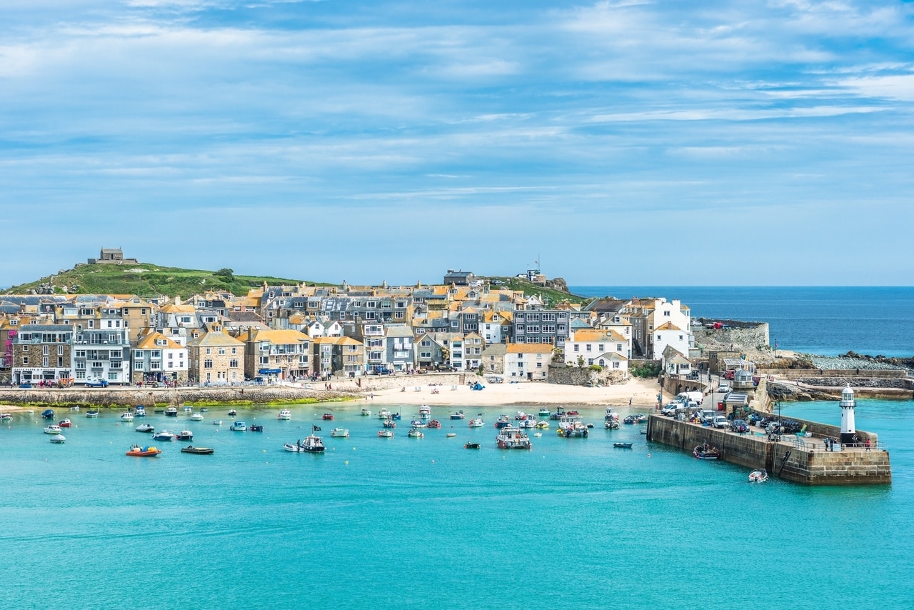 St Ives Harbour, England