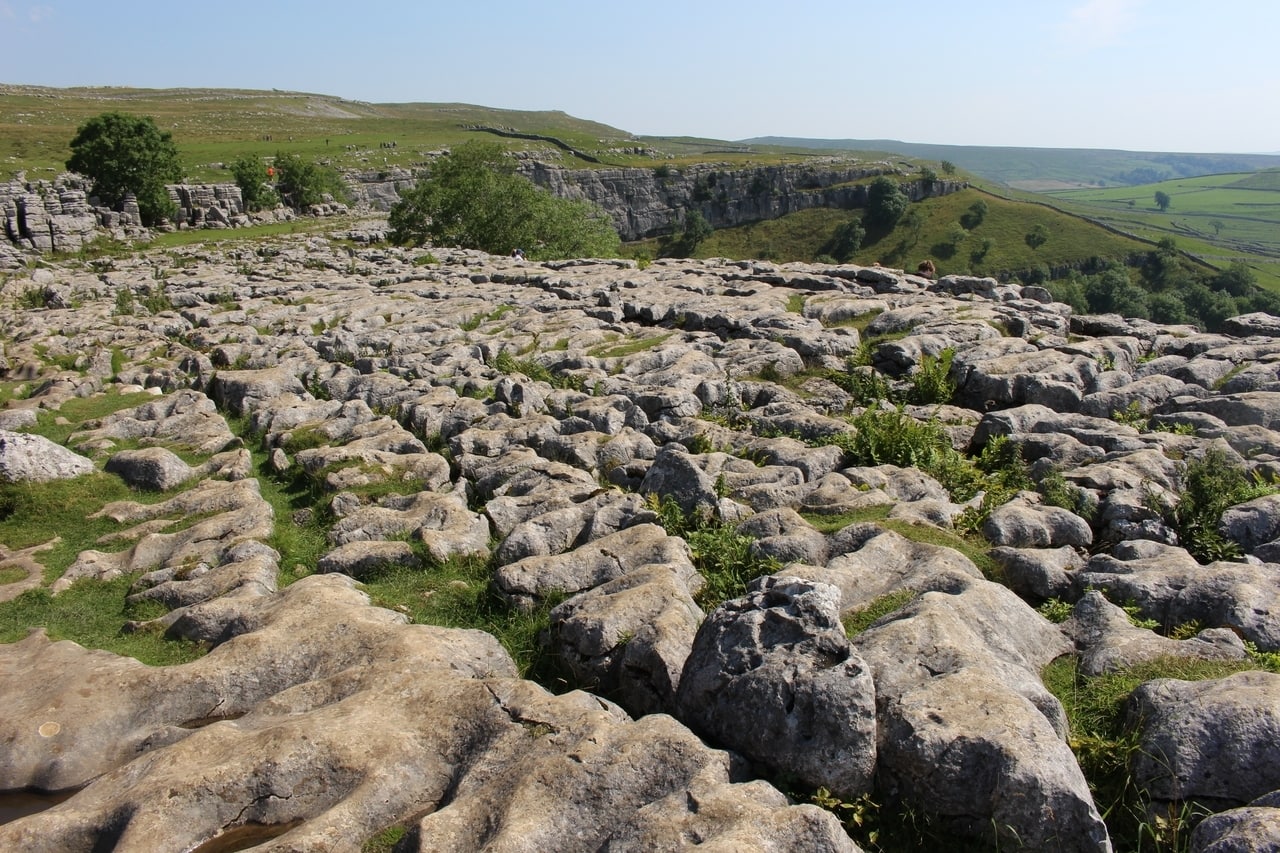 Malham Cove from above