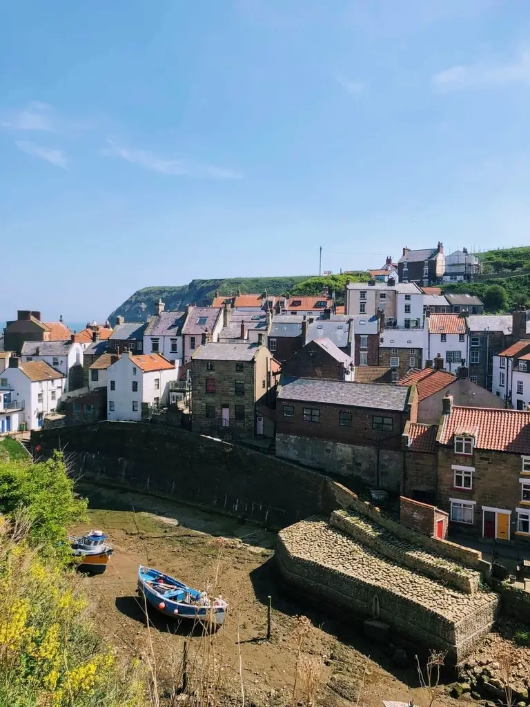 Staithes in North Yorkshire is a free day out for families