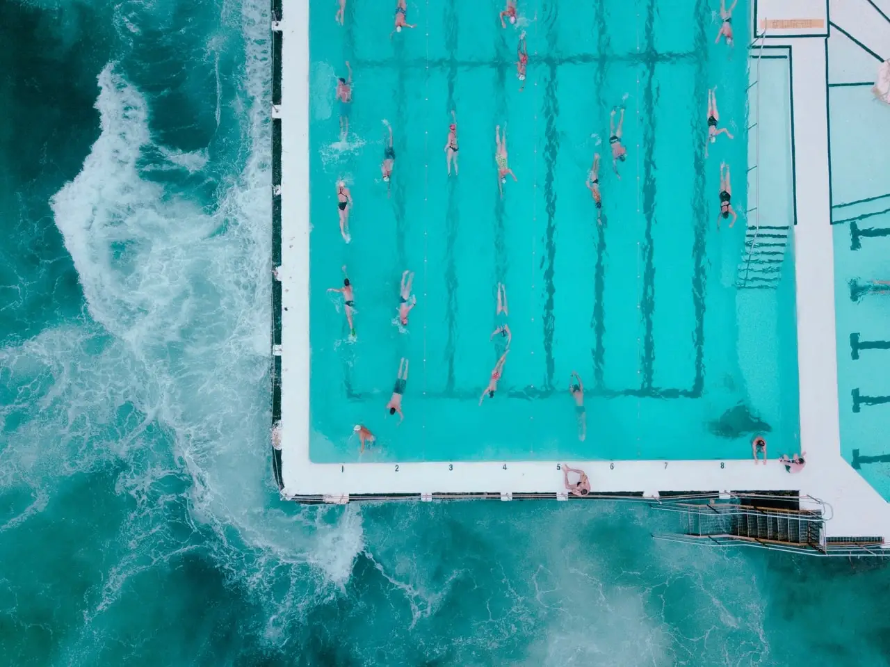 Bondi Icebergs swimming pool in Sydney Australia