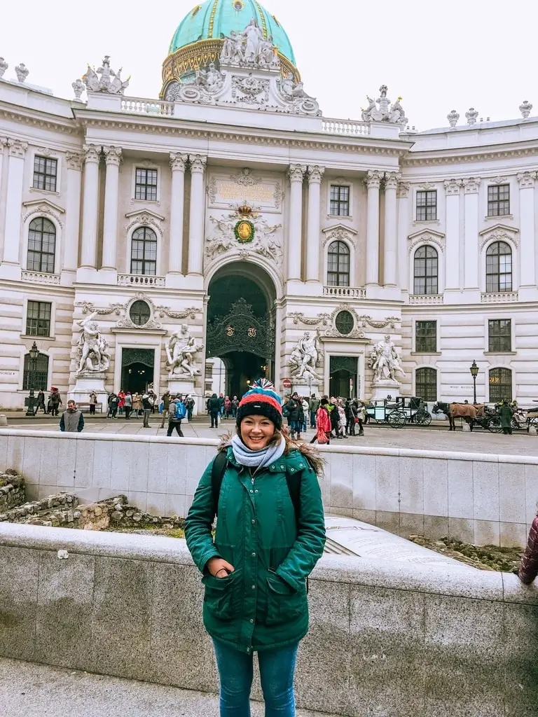 Visiting the Hofburg Palace in Vienna, one of the many best things to do in Vienna in 2 or 3 days.