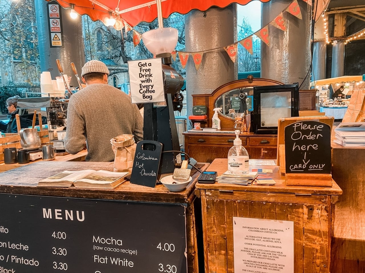 Where to find the best coffee near borough market in London