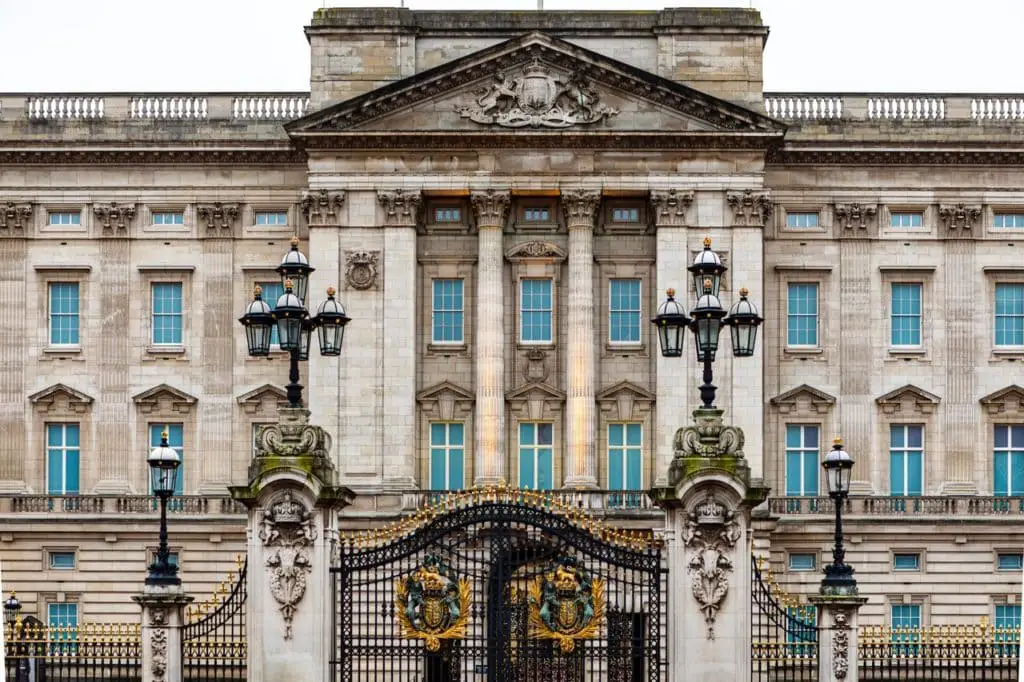 Buckingham Palace in England