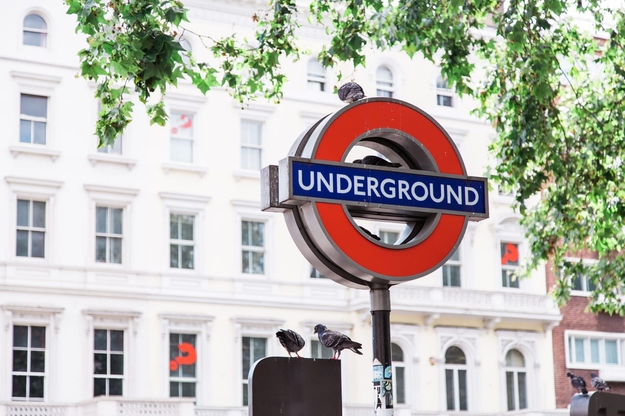 London underground sign