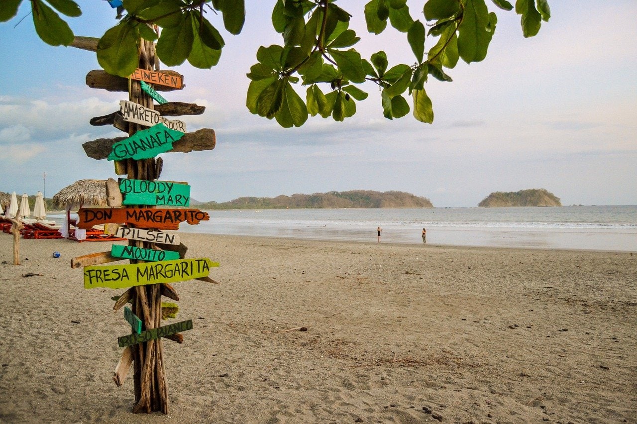 Playa Samara, Samara beach in Costa Rica