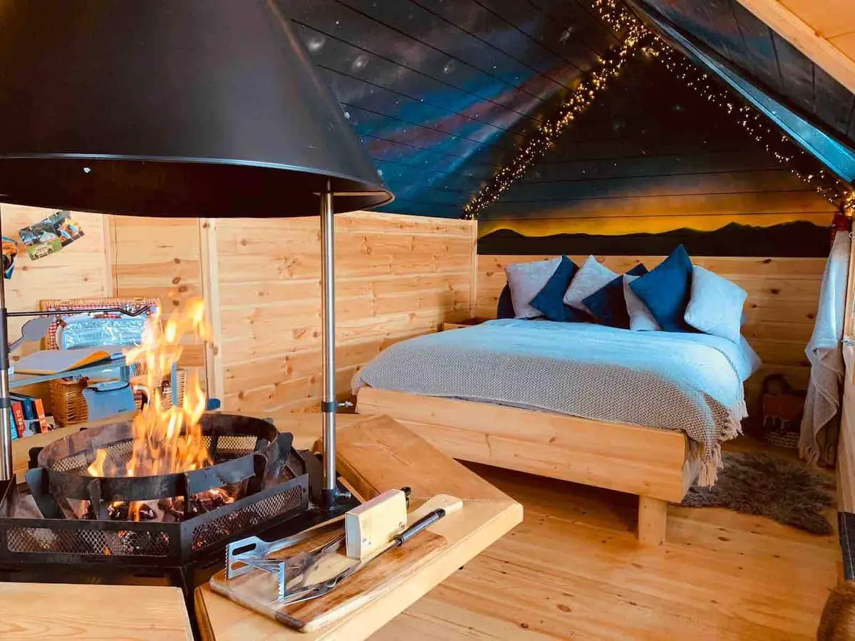 Unique glamping pods in Lancashire England