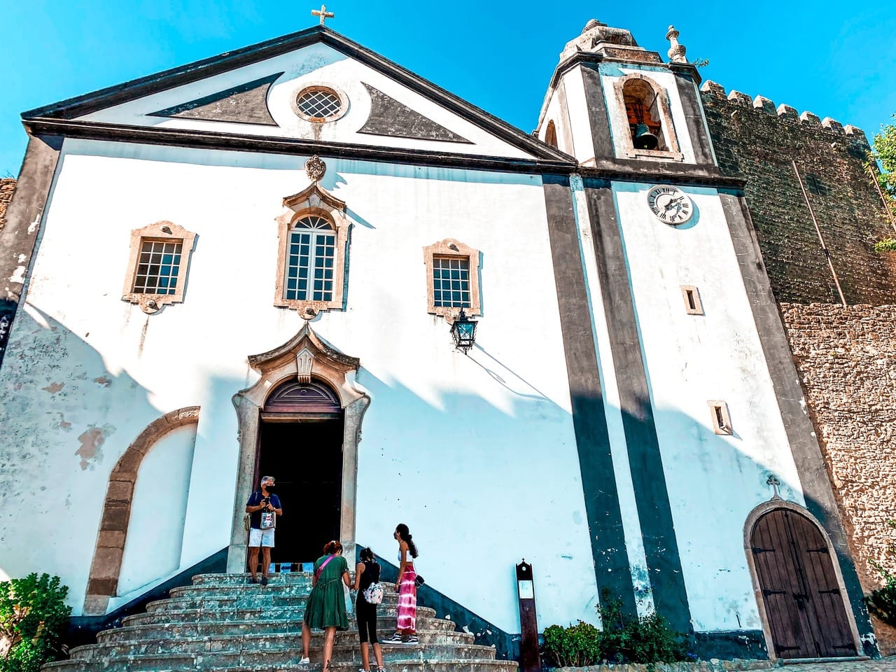 The Livraria de Santiago, one of the many bookshops in Óbidos, a UNESCO City of Literature.