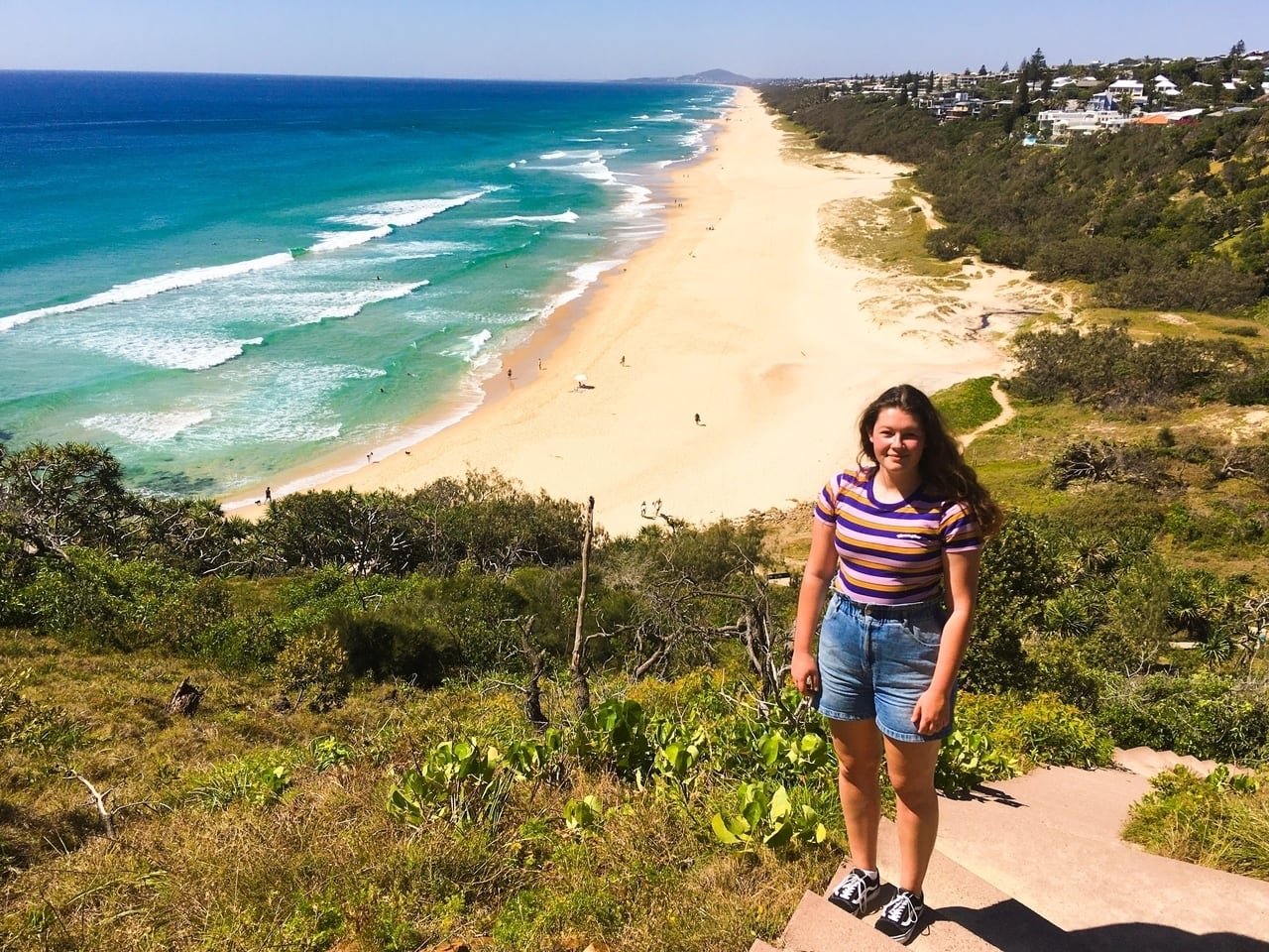 Hiking in Noosa National Park, one of the best things to do in Noosa.