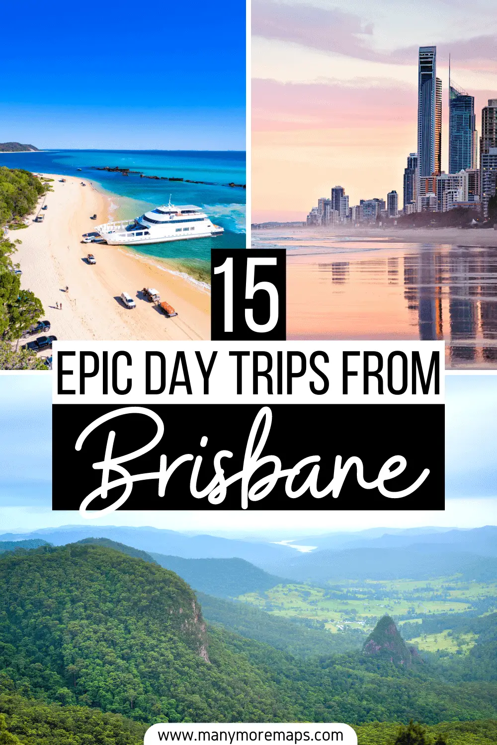 Want to know what the best day trips from Brisbane, Australia are? From Moreton Island to the Gold Coast, here are the best places to visit and things to do near and around Brisbane so that you can explore more of Queensland!