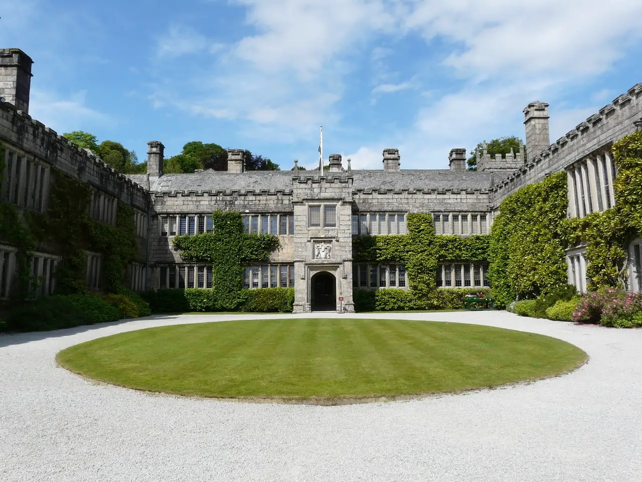 Lanhydrock manor house in England