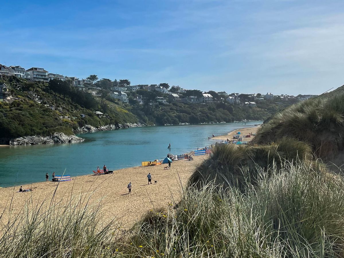 Crantock, one of the top beaches in Newquay