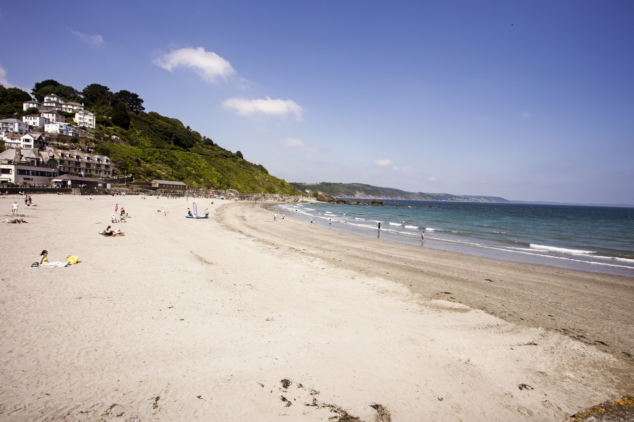 East Looe Beach is one of the many fun things to do in Looe Cornwall.