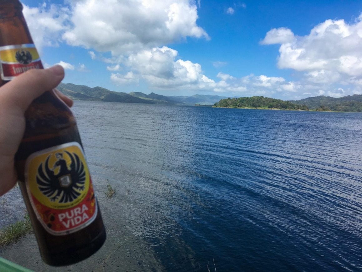 Famous costa rican drinks and beers.