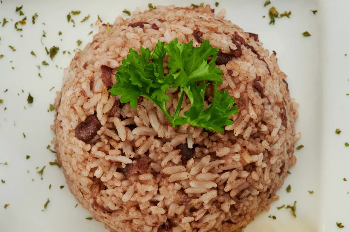 Gallo pinto, the national dish of costa rica.