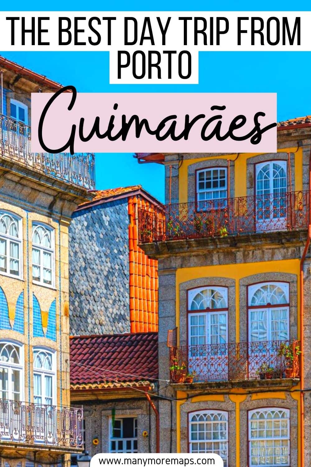 If you're planning some day trips from Porto, Portugal, look no further than the beautiful medieval town of Guimaraes! This is a really easy and cheap place to visit, ideal for travel in portugal on a budget. Places to visit in Portugal, beautiful places in Portugal, things to see and do in Portugal, Portugal travel tips, travel guide, travel advice, Portugal day trips, Portugal travel bucket list, travel inspiration, travel ideas