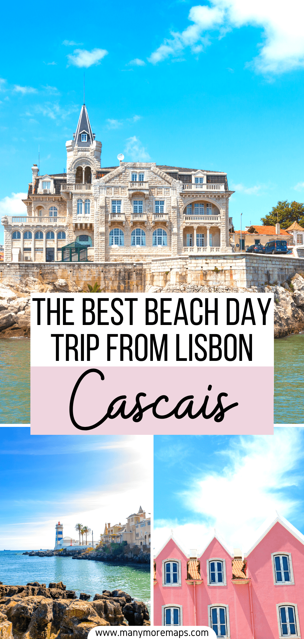 Looking for the best beaches near Lisbon and want to take a day trip to the beach? Cascais is the best place to visit if you're looking to hang out on the beach, go on some coastal walks and visit some historical attractions. Things to do in Cascais Portugal, Cascais beaches, Lisbon beaches, free things to do Lisbon, Lisbon on a budget, Boca do Inferno Cascais, Cascais photos, Cascais town city Portugal, Lisbon best beaches, places to visit near Lisbon, day trips from Lisbon