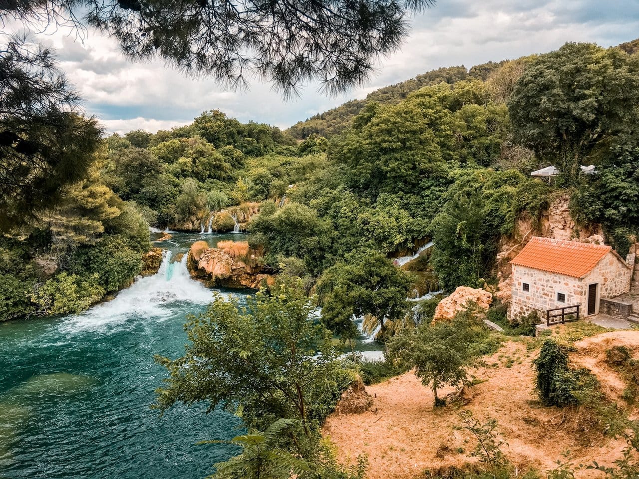 Krka waterfalls day trip from Split