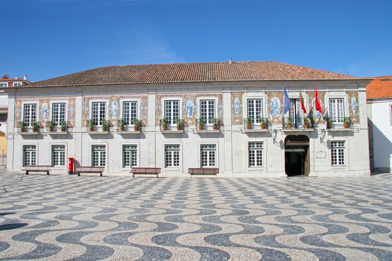 Old town hall building in Portugal