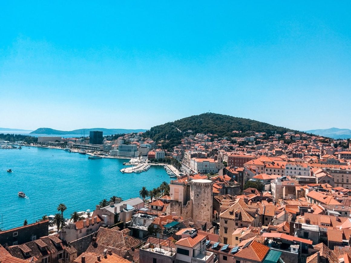 View of Split city