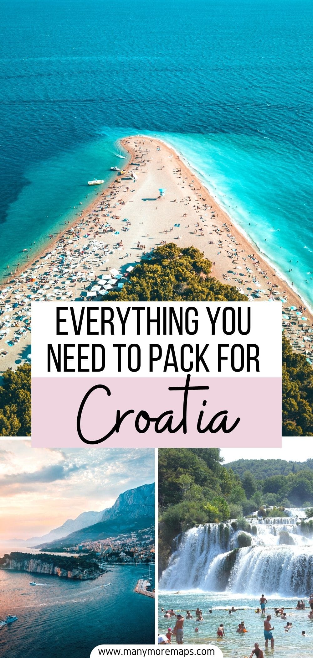 Planning a trip to Croatia and wanting to know what to pack? Check out my tried and tested Croatia packing list for women! I visited Croatia in summer and this packing list covers everything you could possibly need for travel to Croatia and go island hopping. I have also made a carry on packing list for Croatia. I'll answer all your questions on what to wear in Croatia what to pack for Croatia, what to bring to Croatia and share my travel tips