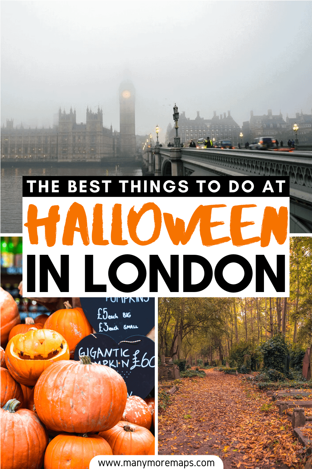 Planning to visit London in autumn or fall and want to know the very best spooky things to do and haunted locations to visit in London for Halloween? From taking a Jack the Ripper tour to visiting the London Dungeons and having a pint in one of London's haunted pubs, here is the perfect Halloween and autumn bucket list for London! Halloween in London, Halloween activities in London