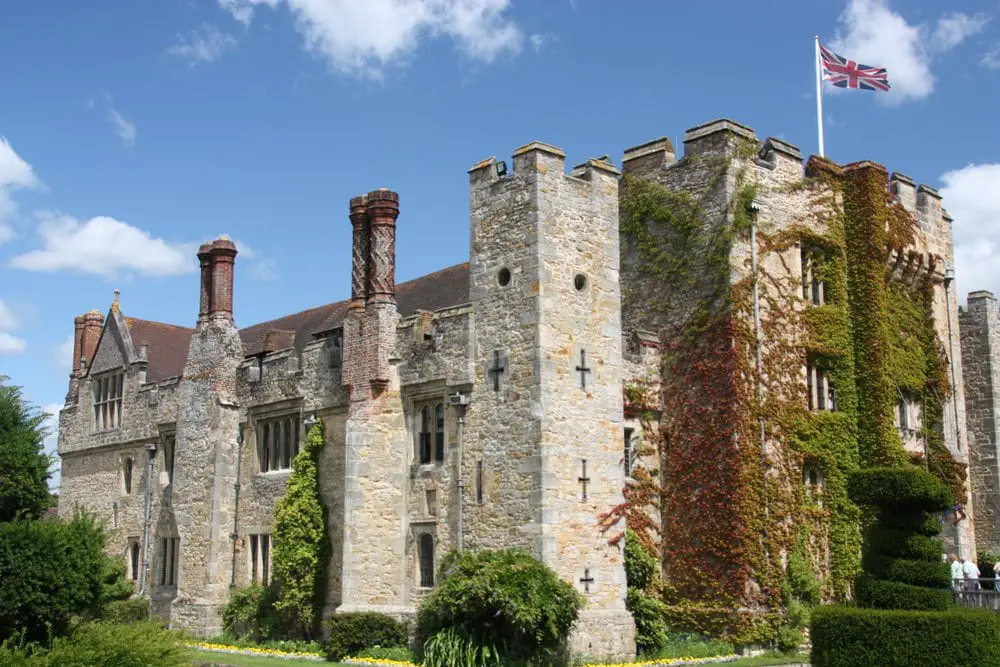 Hever castle in Kent