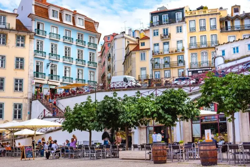 Solo backpacking in Lisbon Portugal