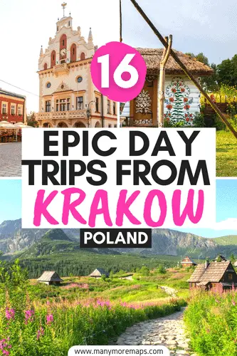 Planning to travel to Krakow, Poland and looking for the very best day trips? In this travel guide you'll find all of the most beautiful and interesting things to do near Krakow, during summer, winter, spring or autumn!