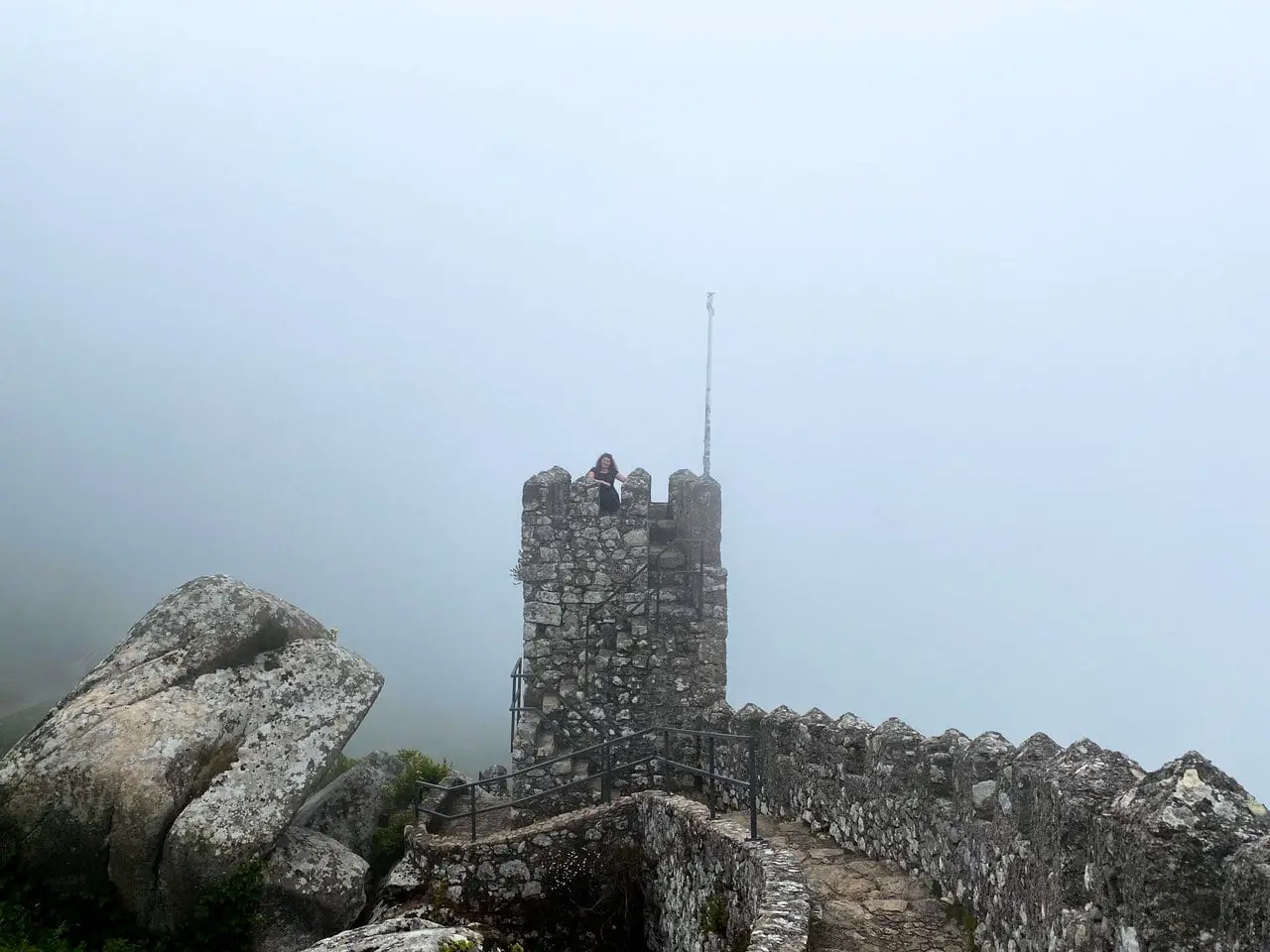 The Moorish Castle in Portugal
