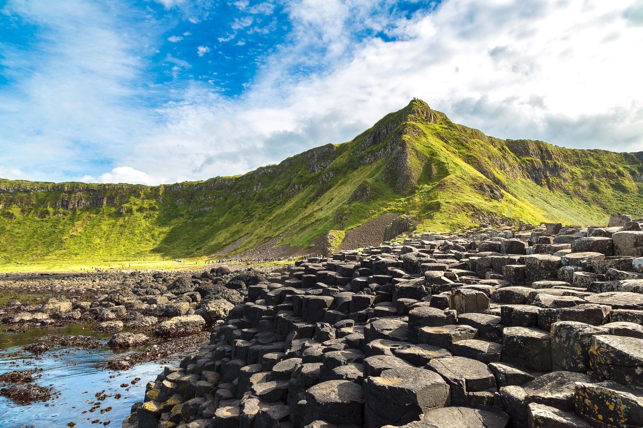 Visiting Giant's Causeway and Dark Hedges on a day trip from Belfast