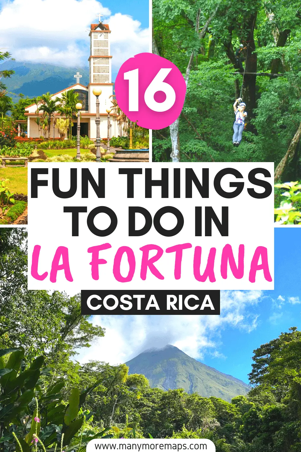 La Fortuna, the base for the Arenal Volcano, is one of the best places to visit in Costa Rica, and there are plenty of amazing things to do in the town! From hot springs and ziplines to canopy tours, hanging bridges and hiking a volcano, here are the best activities to do during your La Fortuna and Arenal travel itinerary!