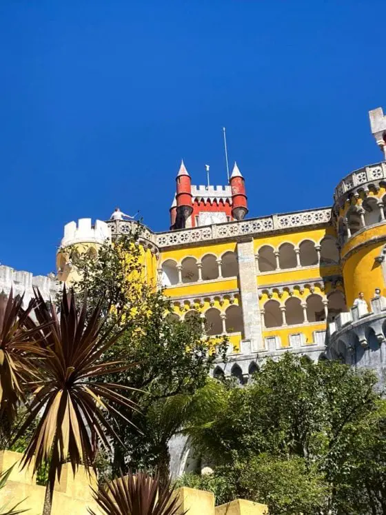 The national palace of pena