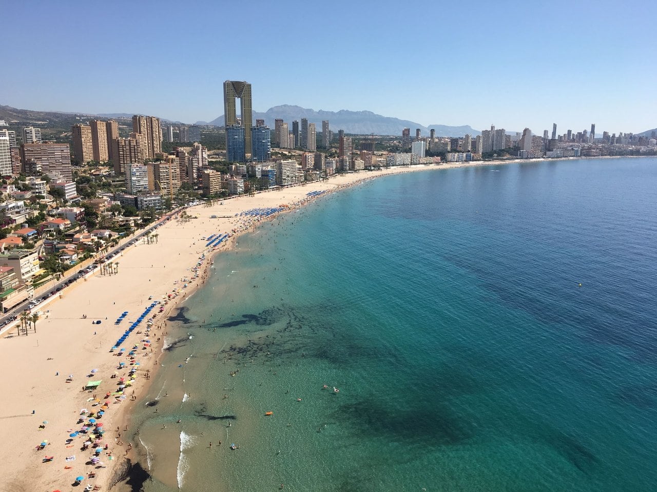 Benidorm on the Costa Blanca