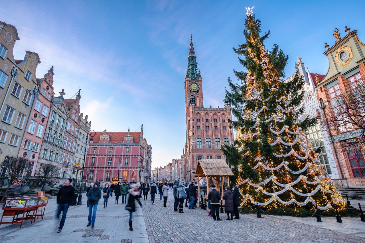 Gdansk in winter