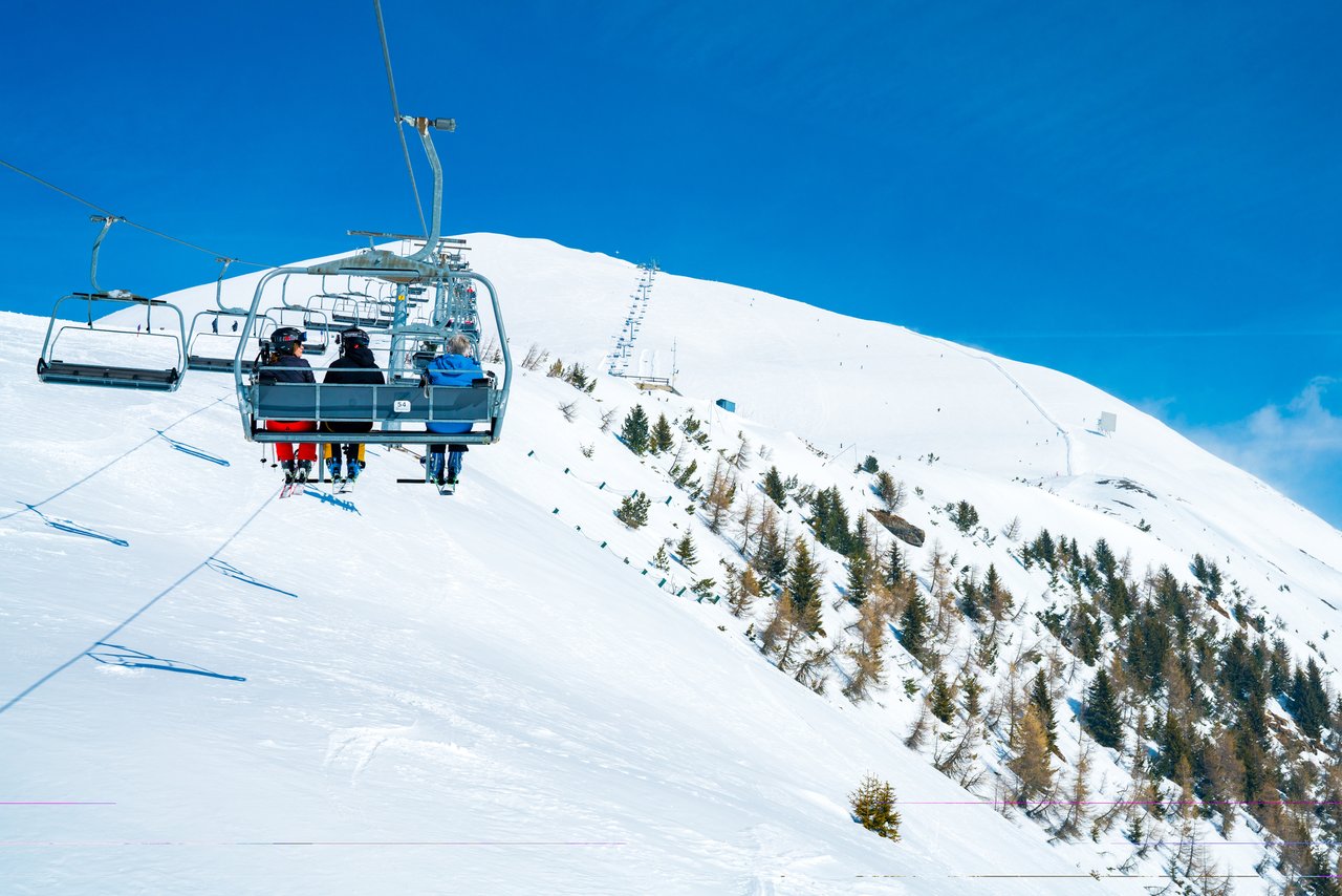 Winter skiing in Poland