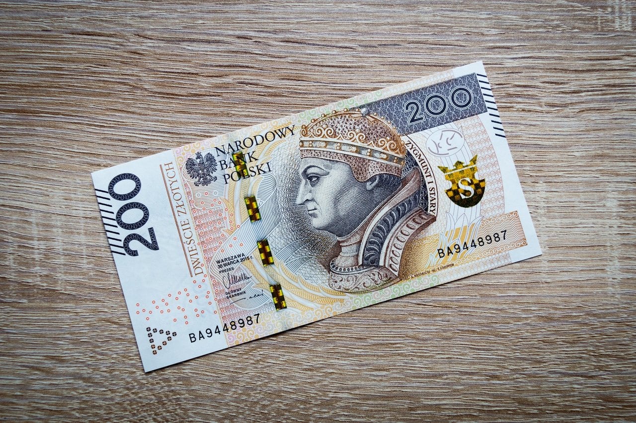 Polish zloty currency