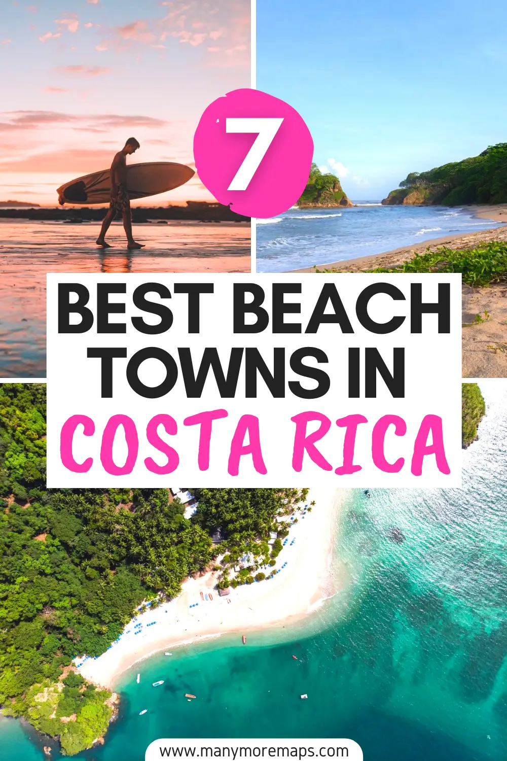 Looking for the best beach towns in Costa Rica? Want to know where the best places to go surfing in Costa Rica are? Then check out this post which includes all the very best beaches that you need to add to your Costa Rica travel itinerary!