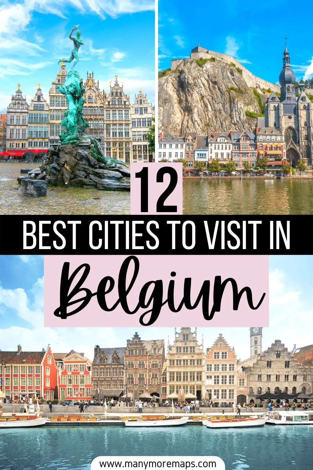 Looking to places to add to your Belgium itinerary? Then check out this post of the best and most beautiful cities and places to visit in Belgium, Europe, including Brussels, Ghent, Bruges, Antwerp and Dinant, Belgium.