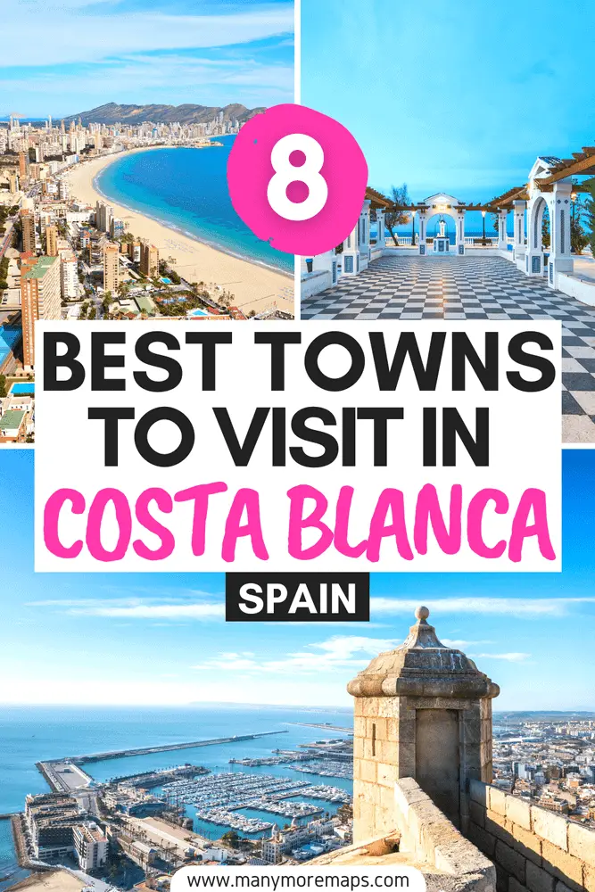 Planning a trip to the Costa Blanca in Spain and looking for the best towns and places to visit to add to your travel itinerary? From Benidorm to Denia, Javea to Torrevieja, here are the best places to visit on the Costa Blanca, Spain!