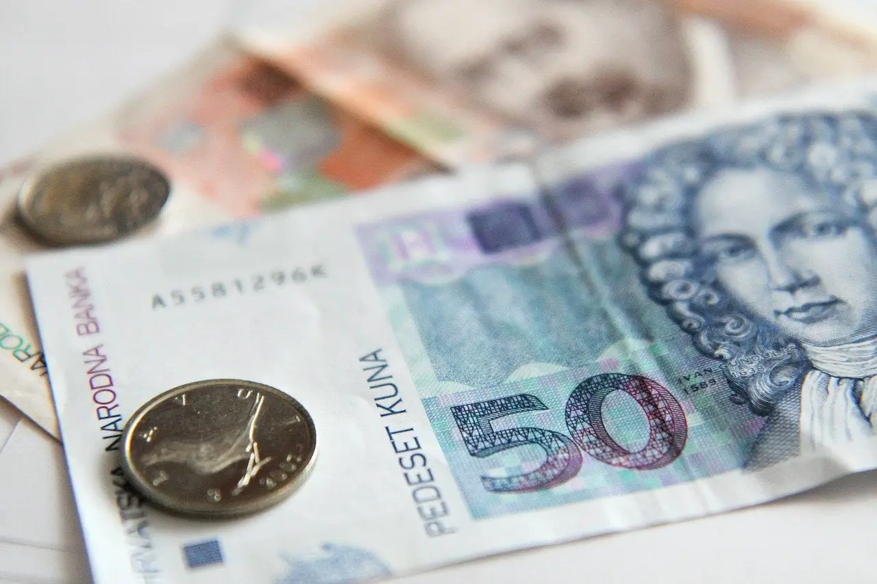 The Croatian currency, Croatian kuna
