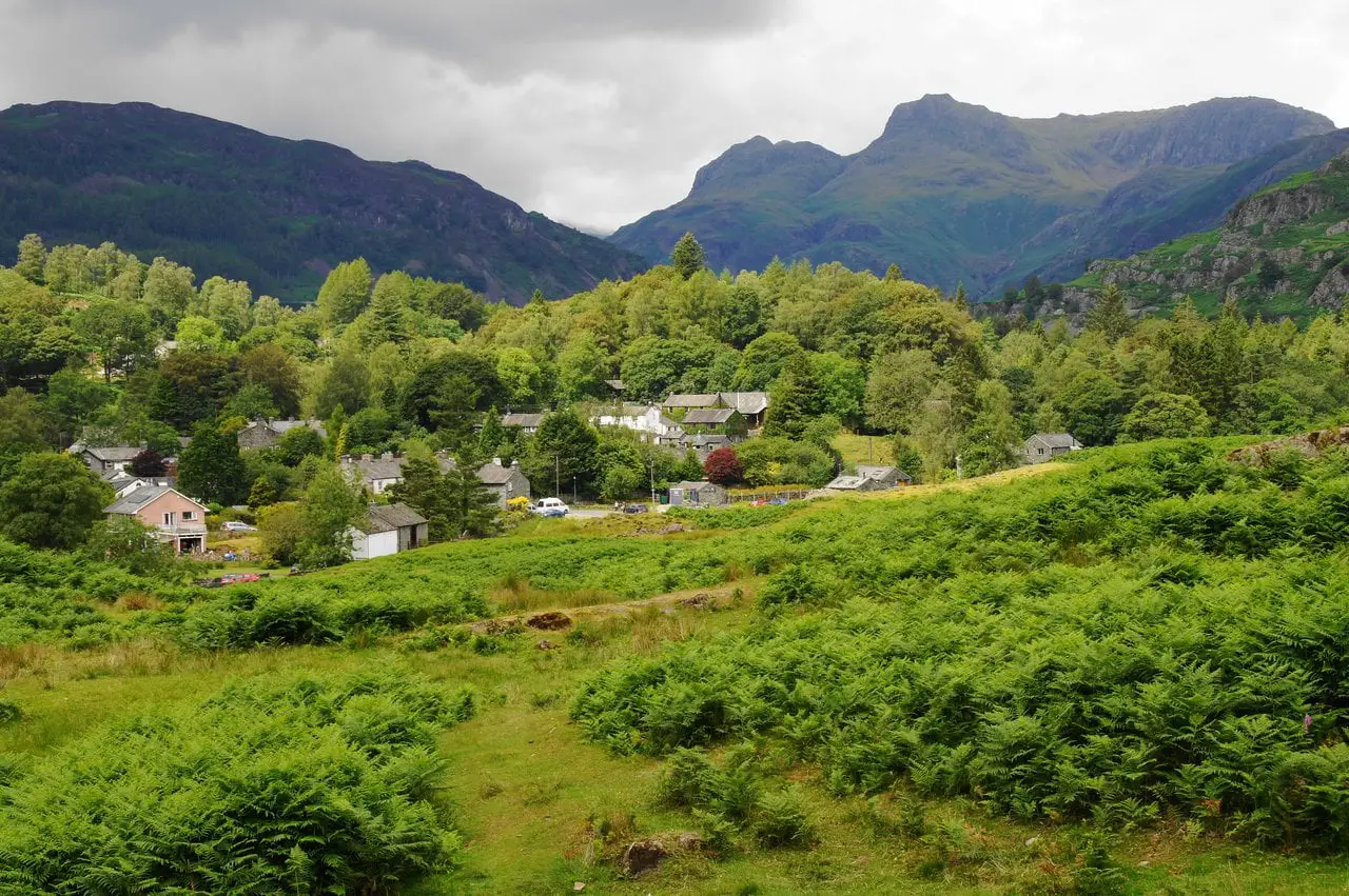 Elterwater, one of the best villages to visit in the Lake District
