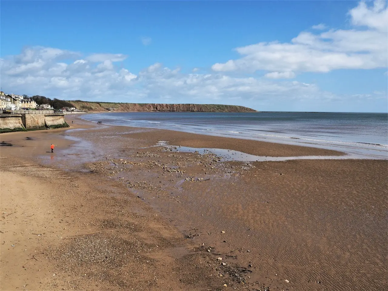 Filey Bay in Yorkshire