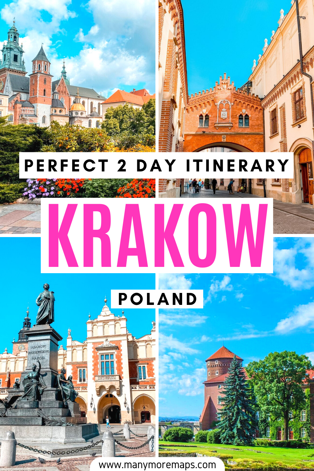 Planning a wonderful weekend in Krakow and looking for the best things to do, places to visit and things to see? Check out this detailed travel guide and itinerary for the best 2 days in Krakow, Poland!