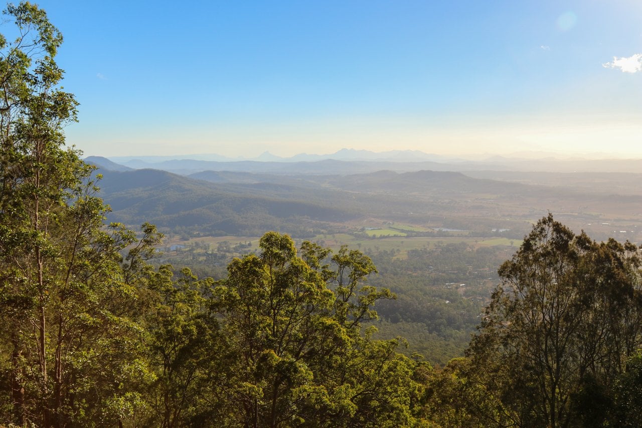 Views from the top of Tamborine Mountain