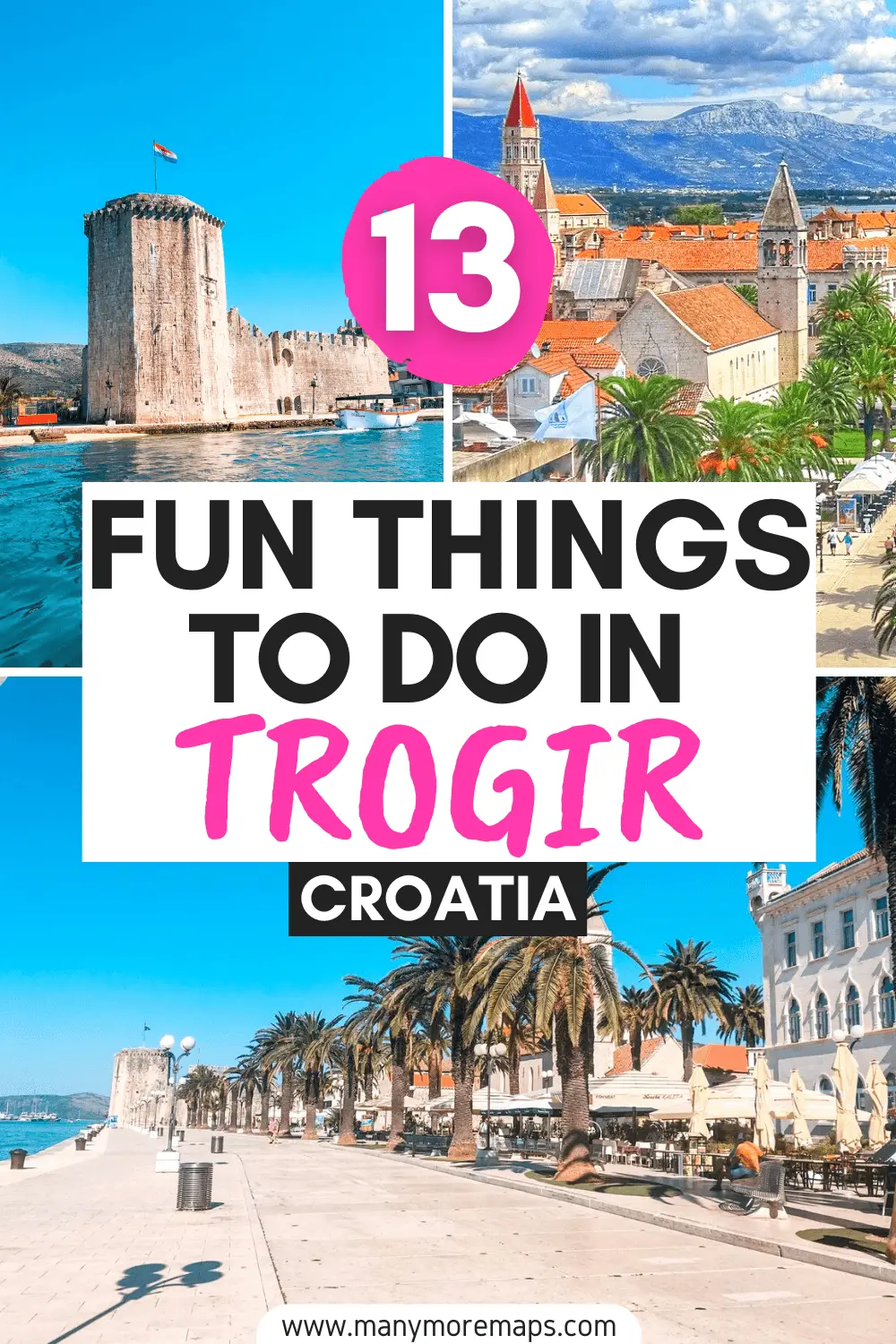 Planning a day trip from Split to the charming town of Trogir in Croatia? Here's everything you need to know to start your trip planning, including the best things to do in Trogir, whether it's worth visiting, and the most beautiful places to visit.