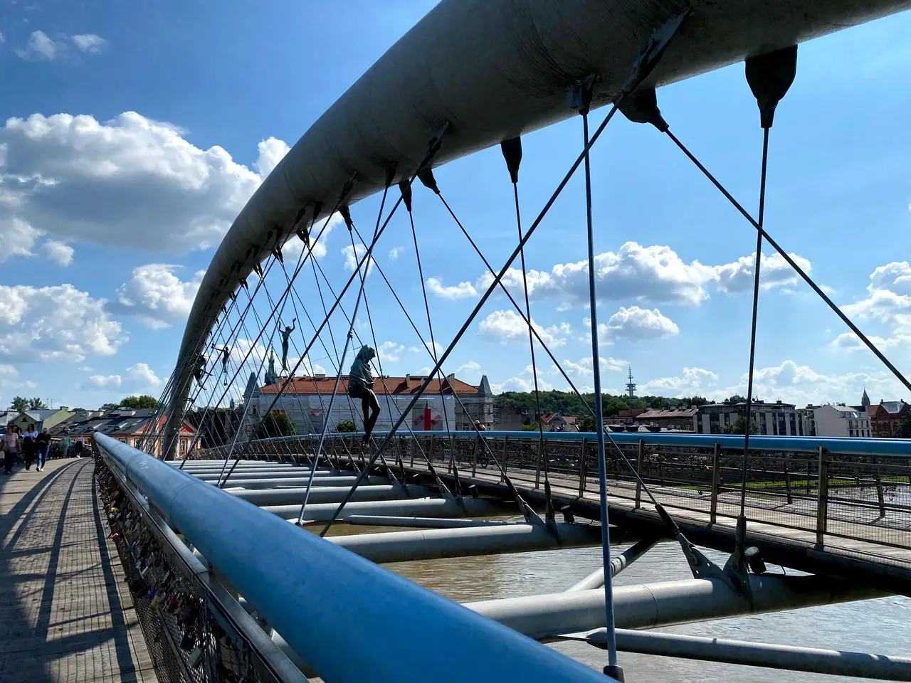 Vistula River Bertanek Bridge